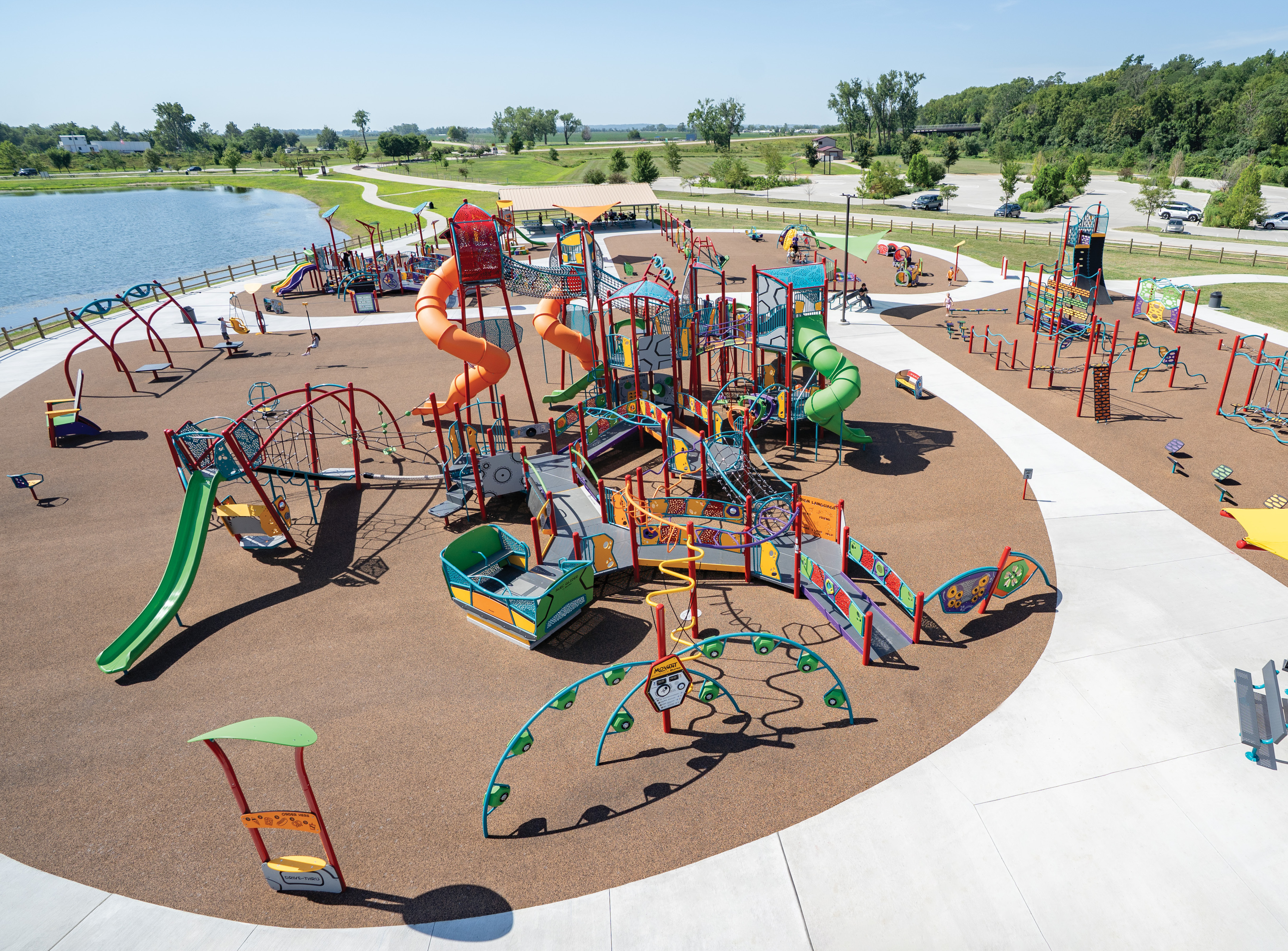 Inclusive Playgrounds: American Heroes Park - Bellevue, NE
